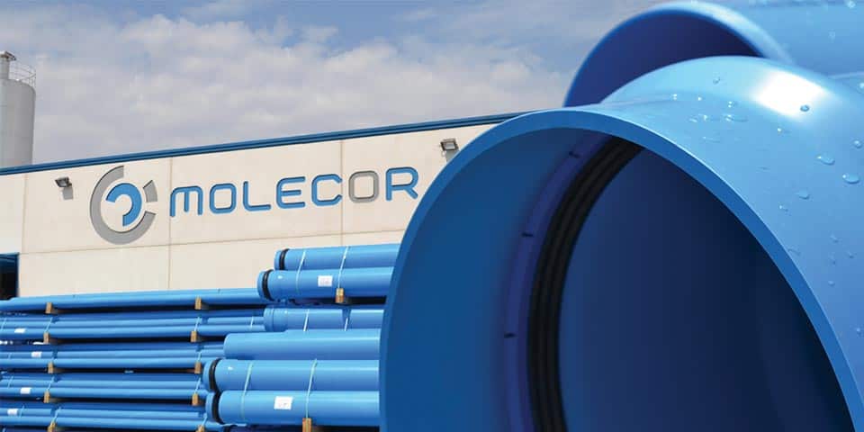 molecor pvc-o c-pvc innovation pipes and profile extrusion news