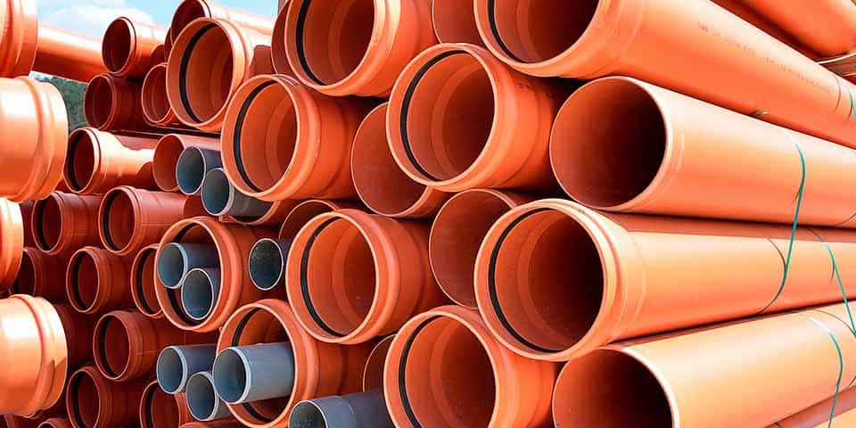 pvc sewage pipes