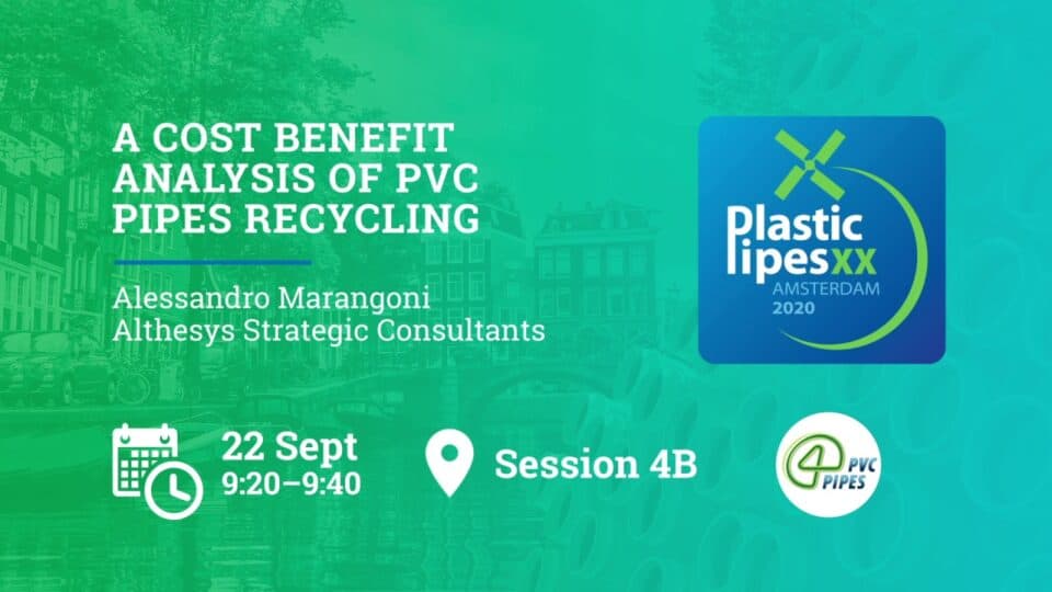 PPXX A Cost Benefit Analysis of PVC Pipes Recycling PVC4Pipes